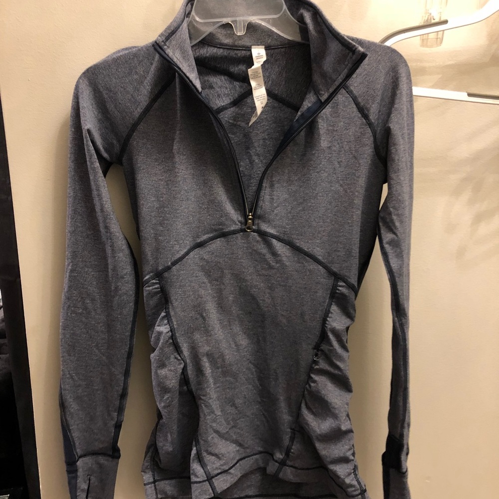 Lululemon LuXtreme blue 1/2 zip NWOT